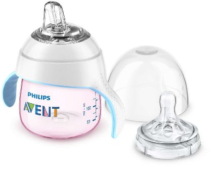 Philips Avent My Natural Trainer Cup Pink 5 Ounce Stage 1