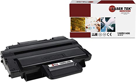 Laser Tek Services Compatible High Yield Toner Cartridge Replacement for Xerox 3210 106R01486 Works with Xerox WorkCentre 3210 3210N 3220 Printers (Black, 1 Pack) - 4,100 Pages