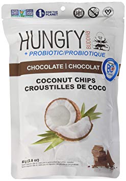 Hungry Buddha - Probiotic Coconut Chips Cheeky Chocolate - 2.8 oz.