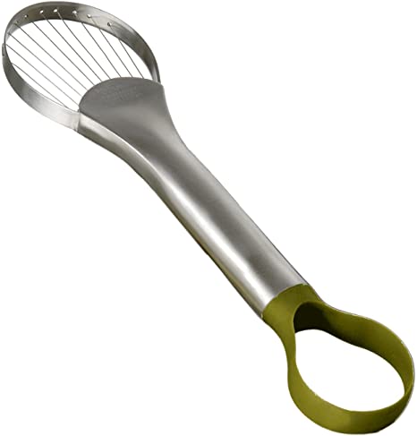 Amco 2-in-1, 5.30 x 5.50 x 9.50, Avocado Pitter/Slicer