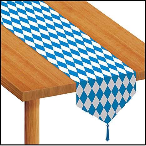 Printed Oktoberfest Table Runner Party Accessory (1 count) (1/Pkg)