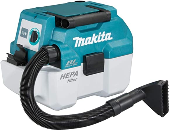 Makita DVC750LZX1, Aspirapolvere 18 V Batteria, Senza Caricatore, Blu, Size