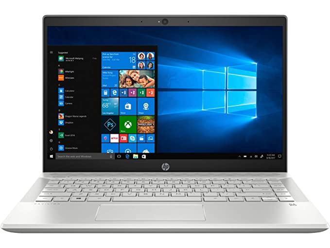 HP Pavilion 14 14-ce3022TX 2019 14-inch Laptop (10th Gen Core i5-1035G1/8GB/1TB HDD   256GB SSD/Windows 10, Home/2GB Graphics), Mineral Silver