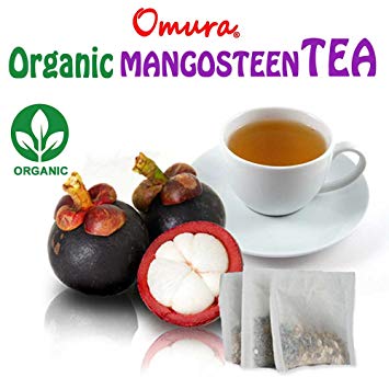 OMURA NATURAL MANGOSTEEN Peel Herbal Tea, the richest nutrient and antioxidant fruits (Pack of 20)