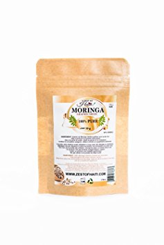 Moringa Oleifera Roasted Seeds - Perfect Snack Energy Booster - Greatest Antioxidant on Earth - High Natural Sugar - Over 14 Essentials Amino Acids, Take As a Snack- 50g