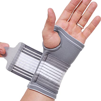 Neotech Care Hand Palm Wrist Support (1 Unit) with Adjustable Compression Strap (Size XL)