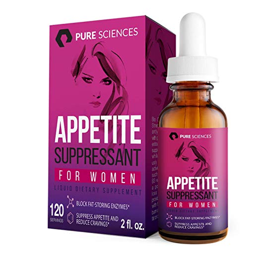 Appetite Suppressant for Women - Superior Weight Loss Formula - Powerful Natural Ingredients - Increase Energy - Boost Metabolic Rate - Pure Sciences - 60DAY