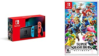 Super Smash Nintendo Switch Neon Family Fun Bundle