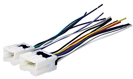 Scosche Radio Wiring Harness for 1995-Up Nissan Car Stereo Connector