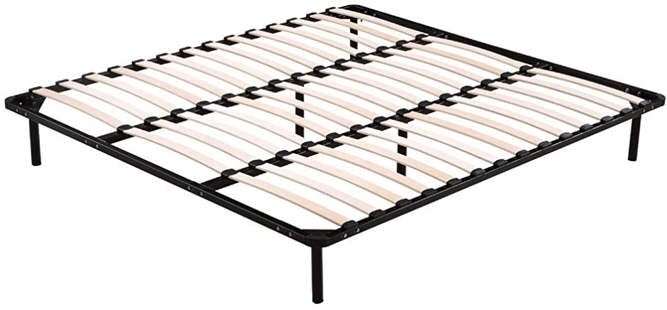 King Metal Bed Frame with Black Finish - Bedroom Furniture