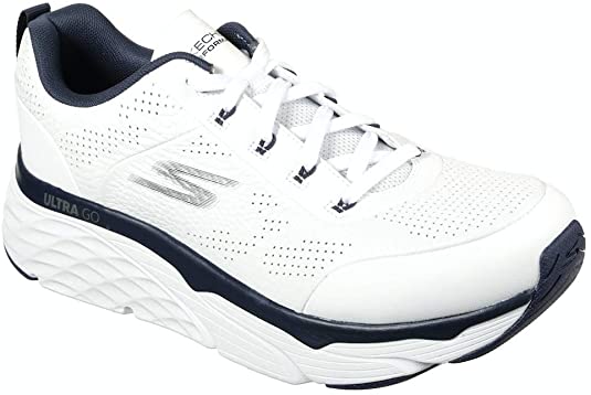 Skechers Men's Max Cushioning Elite Lucid-Premium Leather Walking & Running Shoe Sneaker