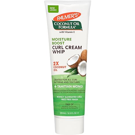 Palmer's Coconut Oil Formula Moisture Boost Curl Whip Cream, 8.5 oz.