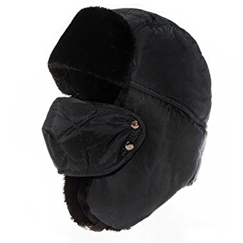 Tkas Winter Hat Ski Snow Cap Hunting Trooper Trapper Cold Weather Windproof Chin Strap