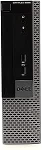 (Refurbished) Dell OptiPlex USFF Desktop Computer PC (Intel i5 4th Gen|8 GB RAM|256 GB SSD|WiFi|Windows 10 Pro|MS Office|Intel HD Graphics|USB|Ethernet|VGA),Black