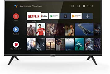 TCL 32ES568 32 Inch HD HDR Smart TV powered by Android - Black (2019 Model)
