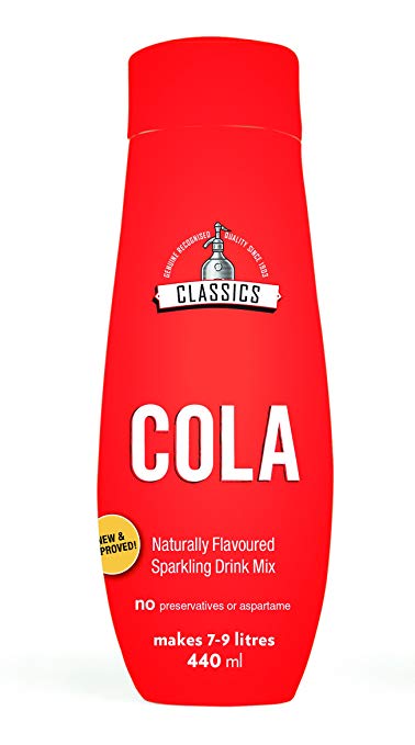 SodaStream Cola Classics Sparkling Drink Mix, 440ml