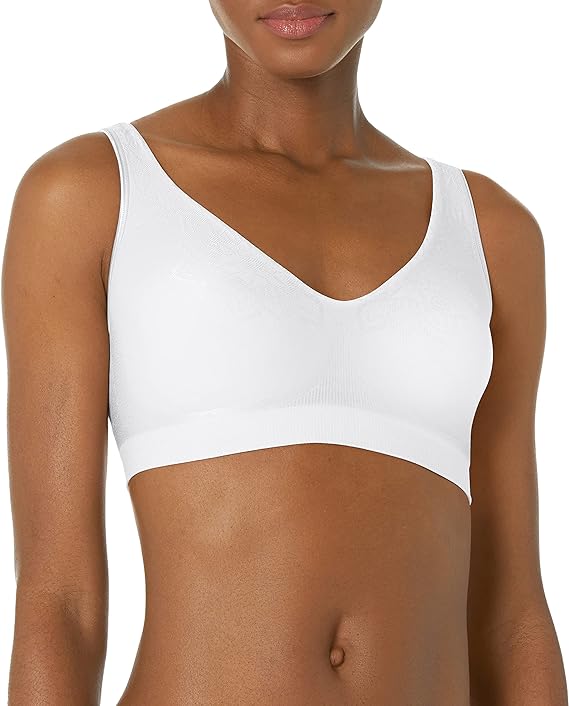 Bali Women's Comfort Revolution Wireless Bra, Full-Coverage Wirefree T-Shirt Bra, DF3484