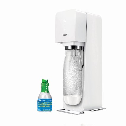 SodaStream Source Home Soda Maker Starter Kit, White