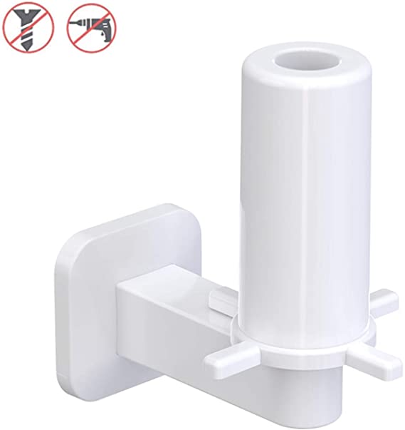 RAIKEDR Self Adhesive Toilet Paper Holder, Paper Towel Holder - Bathroom Toilet Paper Holder Stand - Easy Installation No Drilling (White)