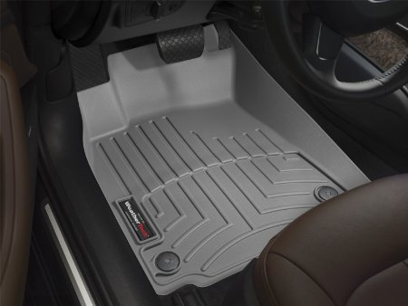 WeatherTech Custom Fit Front FloorLiner for Toyota Highlander Grey