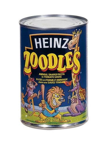 Heinz Zoodles Pasta, 398mL