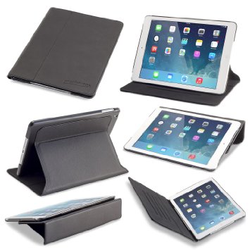 Devicewear Slim iPad Air Case the Ridge with Six Position Cover Flip Stand Magnetic Smart OnOff