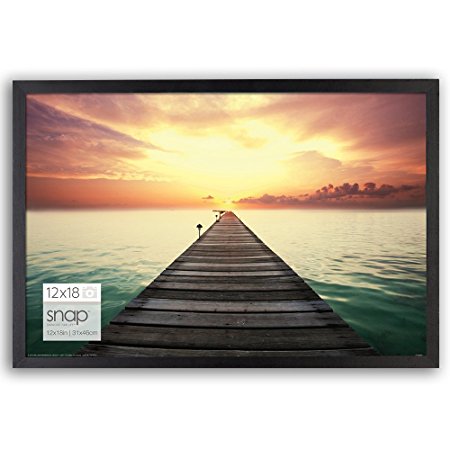 Snap 10FW1569 12-Inch-by-18-Inch Black Wood Frame