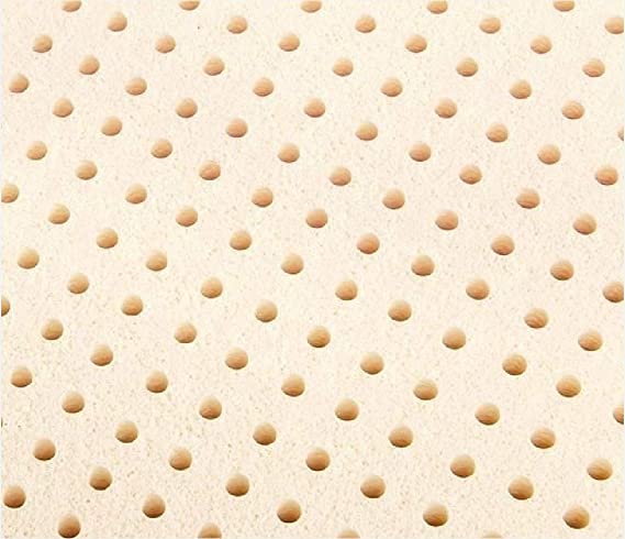 Queen Natural Talalay Latex Mattress Pad Topper, US Made 2" and 3" in All Densities 60"x80" (Medium-Soft 19-25 ILD, 2" Thick)