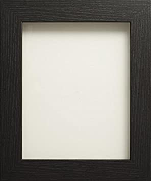 Frame Company Photo Frame Fitted with Perspex, Black, 20x20 Inch