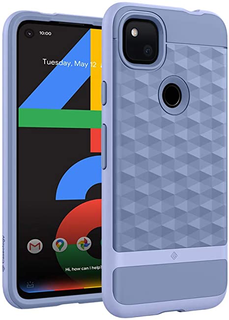 Caseology Parallax Case Compatible with Google Pixel 4a - Purple-ish