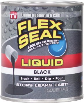 Flex Seal Liquid Jumbo 32oz (Black) Brush, Roll, Dip, Pour!