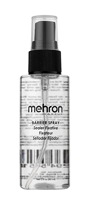 Mehron Makeup Barrier Spray (2 Ounce)