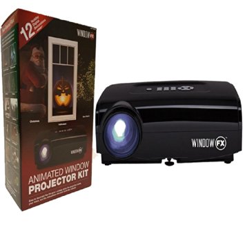 2016 Windowfx Atmos Animated Window Projector Kit Includes 12 Pre-loaded Holiday Images