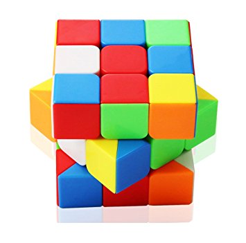 Rubik's Cube, Magic Speed Cube, Amazing Stress Reliever Cube Game, Easy Turning and Smooth Play Puzzle Toy (3x3 Colorful)