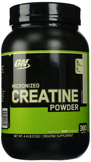 Optimum Nutrition Micronized Creatine Powder, Unflavored, 4.4 Pound