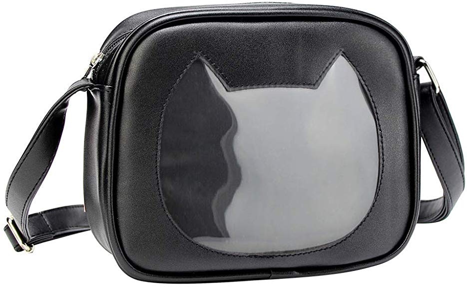 SteamedBun Ita Bag Cat Shaped Crossbody Purse Cell Phone Wallet Shoulder Bags with Insert