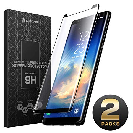 Samsung Galaxy Note 9 Screen Protector, Premium 3D Curved Edge Tempered Glass Screen Protector for Galaxy Note 9 (2-Pack)