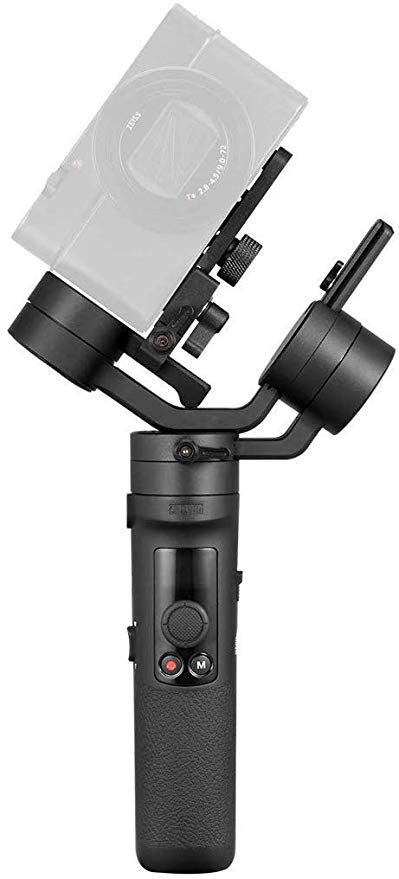 ZHIYUN Crane M2 - All in One - 3 Axis Handheld Gimbal for Smartphone Pocket Camera, Action Camera and Lightweight Mirrorless Camera