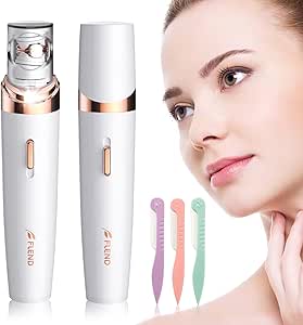 Smooth Glide Epilator for Women Facial Hair, Portable Facial Epilator for Women, 2 in 1 Pluxy Epil Pro 3.0 Women Face Epilator, Face Epilator Facial Epilator, Hair Rmoval for Face Bikini