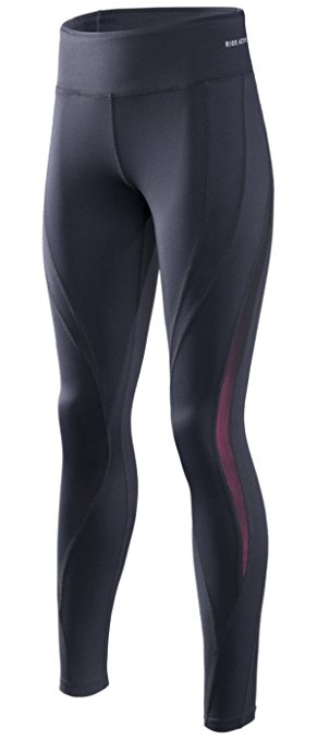 RION Active Women's Workout Yoga Running Compression Tights Tummy Control Leggings