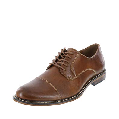 Dexter ALEC Captoe Oxford Men's Dress Shoes - Perfect for Office Business Wear - Easy to Match with Jeans, Suits or Dress Pants