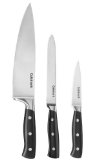 Cuisinart Classic Triple Rivet 3-Piece Knife Set 8-Inch Chefs 55-Inch Utility and 35-Inch Paring