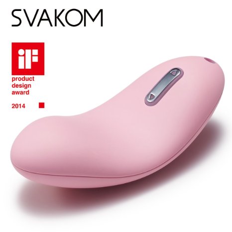 SVAKOM Echo Mini Rechargeable Luxury Women Face Massager. (pale pink)