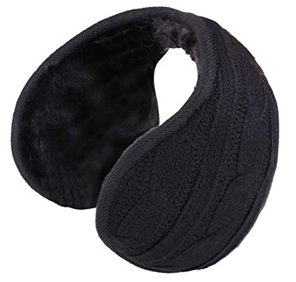 Men Winter Outdoors Ultra-Soft Plush Faux Fur Earmuffs