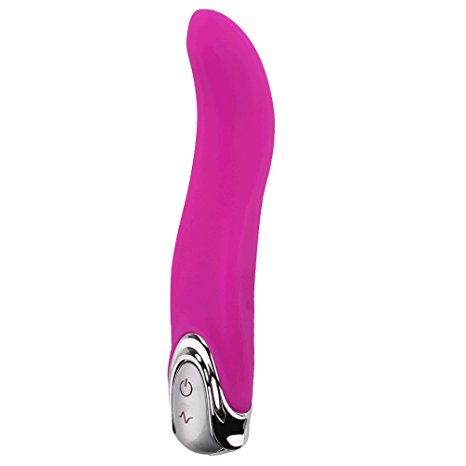 10 Speed Vibration Modes Waterproof Silicone Vibrator, Masturbation Massage Sex Toy for Women (Purple2) (Pink)