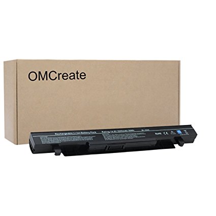 OMCreate Laptop Battery For ASUS A41-X550 A41-X550A X550 K550 A450 X450 - 12 Months Warranty [Li-ion 4-Cell]