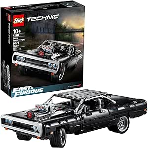 LEGO Technic 42111 - Fast & Furious Dom's Dodge Charger R/T 1970, Nouveau 2020 (1077 pièces)