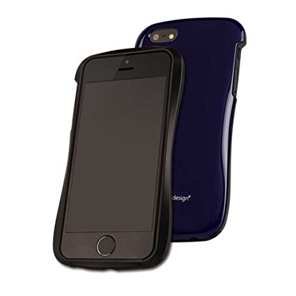 DRACO Design Allure P Ultra Slim Bumper Case for iPhone 5/5S - Retail Packaging - Deep Blue