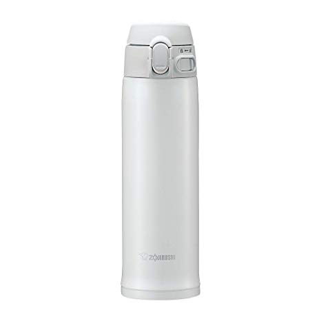 Zojirushi SM-TA48WA Stainless Steel Vacuum Insulated Mug, 16-Ounce, White