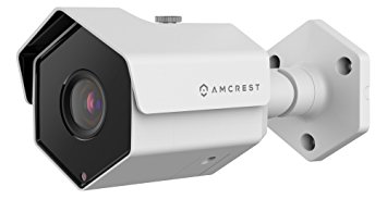 Amcrest ProHD Outdoor 4 Megapixel POE Bullet IP Security Camera - IP67 Weatherproof, 4MP (2688 TVL), IP4M-1026E (White)